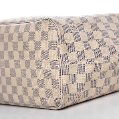 Louis Vuitton Damier Azur Neverfull MM 6 of 27