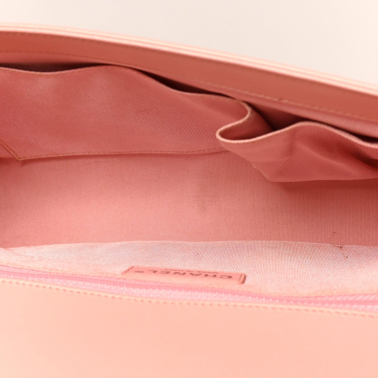 Chanel Lambskin Quilted New Medium Boy Flap Light Pink 5 of 10
