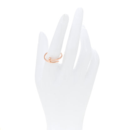 Cartier 18K Pink Gold Small Juste Un Clou Ring 59 8.75 2 of 6