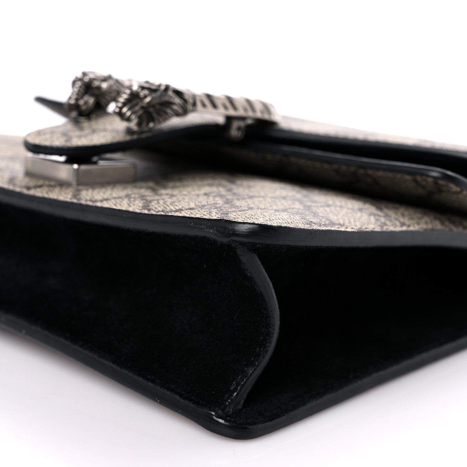 Gucci GG Supreme Monogram Mini Dionysus Shoulder Bag Black 9 of 12