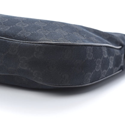 Gucci Monogram Small Charmy Hobo Black 10 of 13