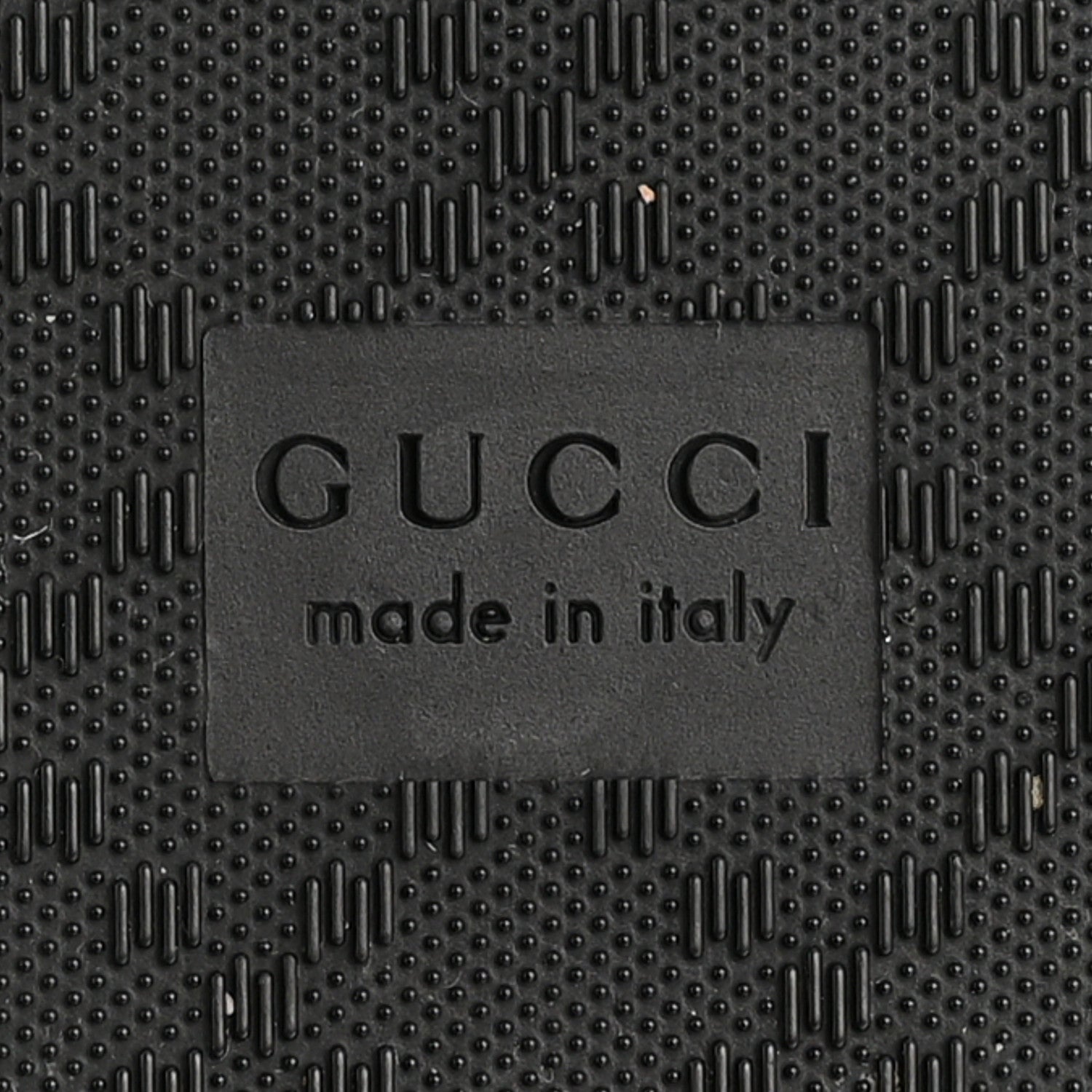 Gucci Nappa GG Matelasse Flat Slide Sandals 37.5 Black 8 of 10