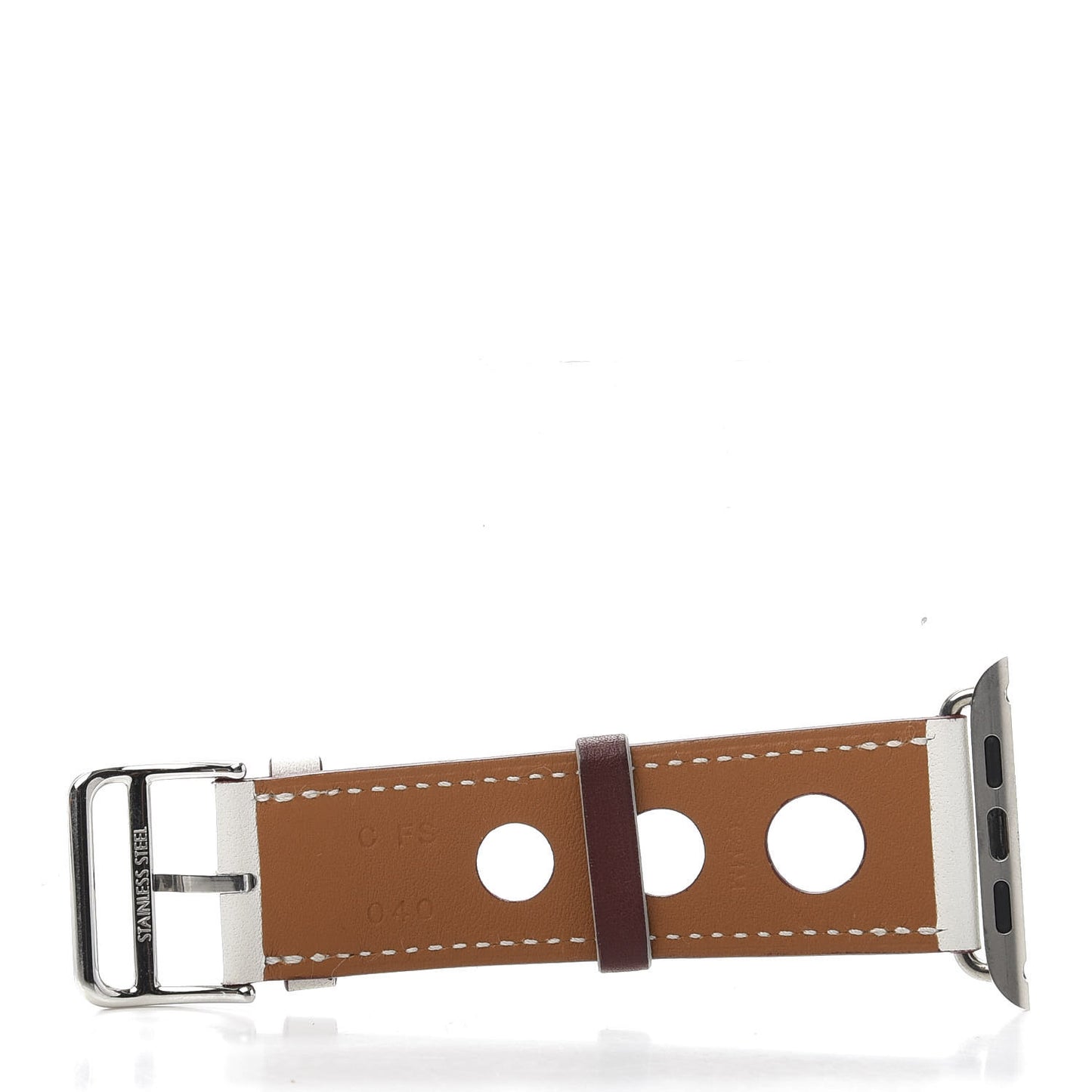 42mm Apple Watch Single Tour Rallye Band White