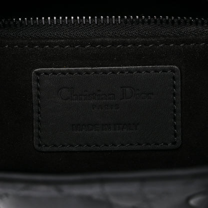 Christian Dior Ultra Matte Calfskin Cannage Small My ABCDior Lady Dior Black 6 of 10
