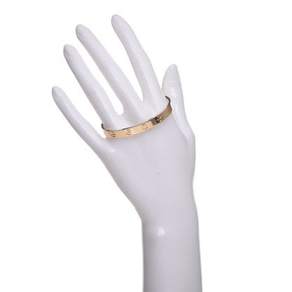 Cartier 18K Yellow Gold LOVE Cuff Bracelet 16 2 of 7