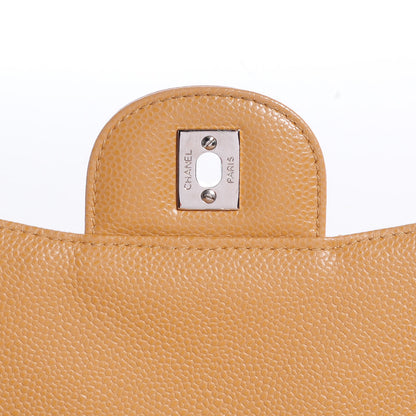 Chanel Caviar Jumbo Single Flap Beige 8 of 8