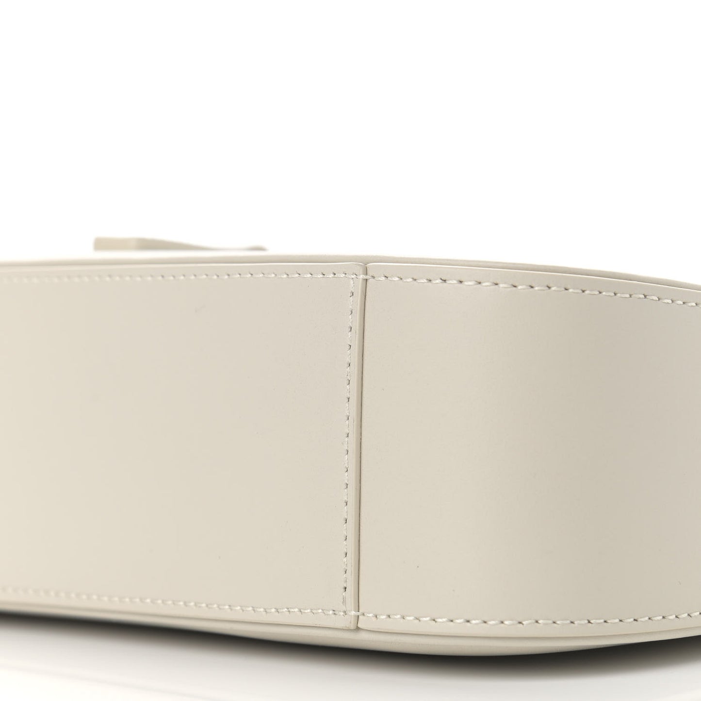 Smooth Calfskin Le 5 A 7 Hobo Blanc Vintage