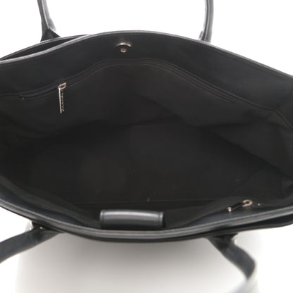 Chanel Calfskin Cerf Executive Shopper Tote Black 4 of 9