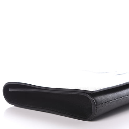 Saint Laurent Calfskin Monogram Large Belle De Jour Clutch Black 7 of 9