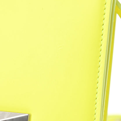 Givenchy Box Calfskin Mini 4G Vertical Bag Fluo Yellow 10 of 13