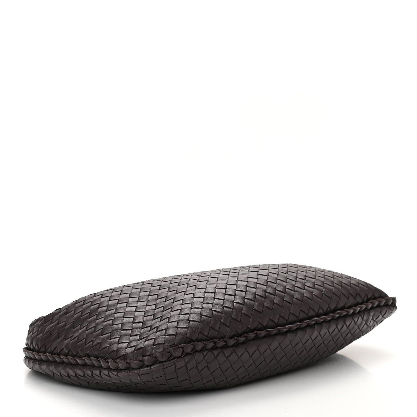 Nappa Intrecciato Medium Veneta Hobo Ebano