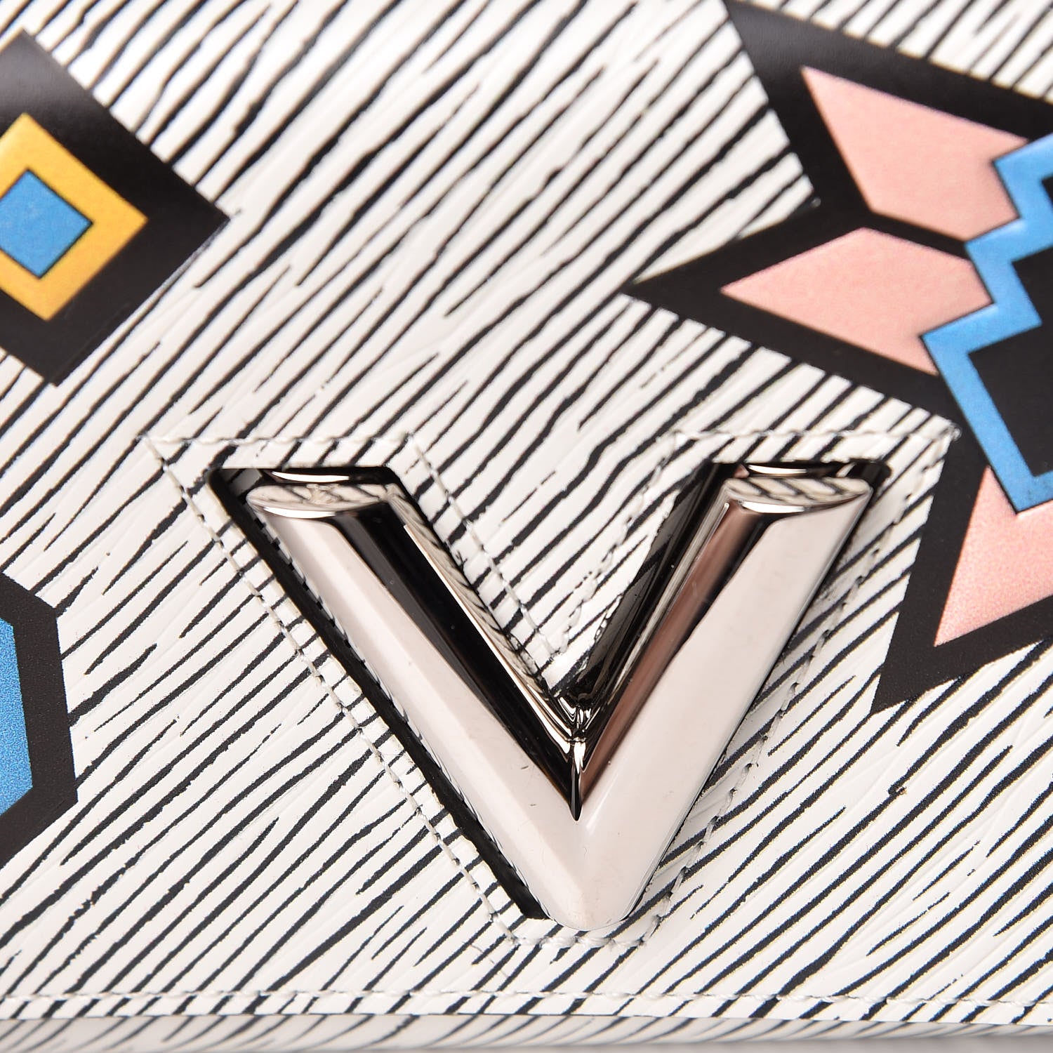 Louis Vuitton Epi Azteque Twist Wallet White 10 of 10