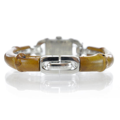 Gucci Stainless Steel Bamboo 16mm 6800L Quartz Watch 4 of 9