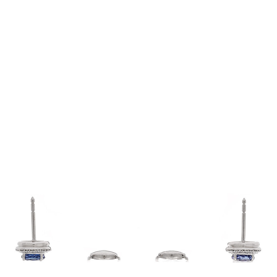 Platinum Diamond Tanzanite Soleste Earrings