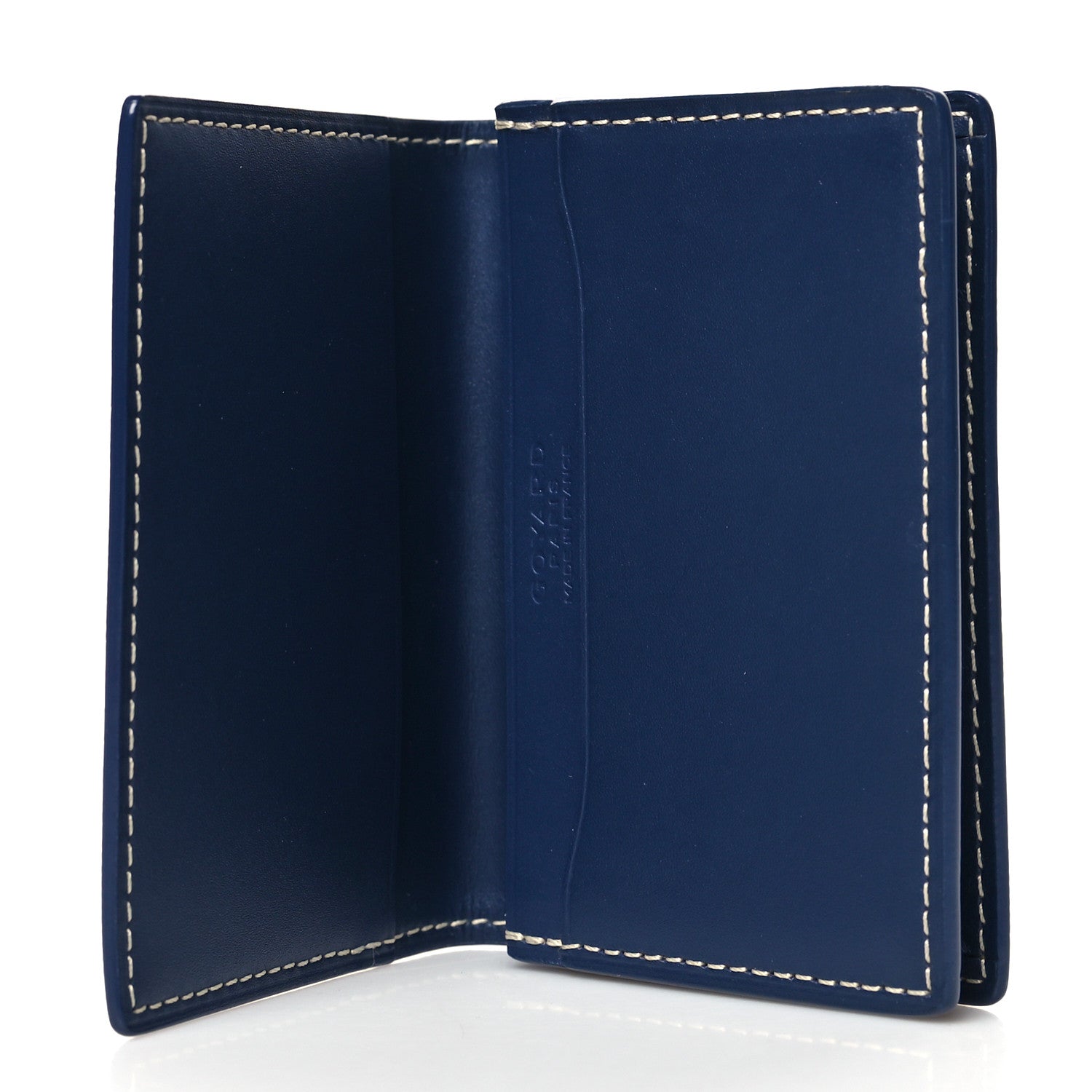 Goyard Goyardine Business Card Holder Navy 5 of 8