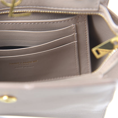 Saint Laurent Calfskin Monogram Toy Cabas Pale Blush 8 of 10