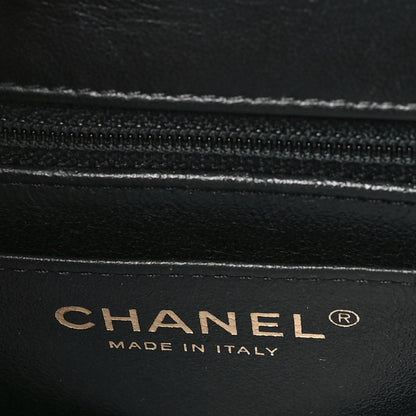 Chanel Lambskin Quilted Mini Square Flap Black 6 of 10