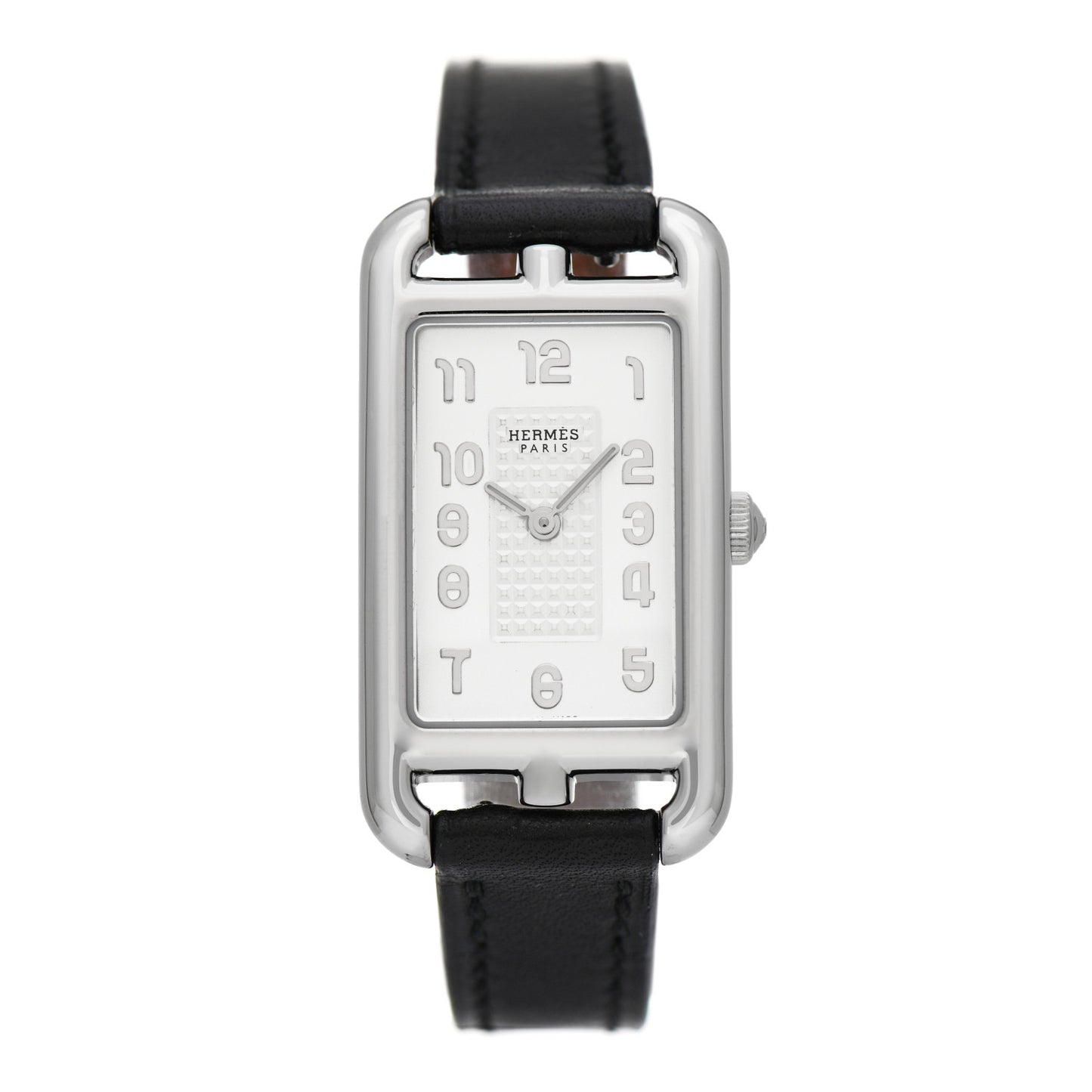 Stainless Steel Barenia 20mm Nantucket Quartz Watch Noir
