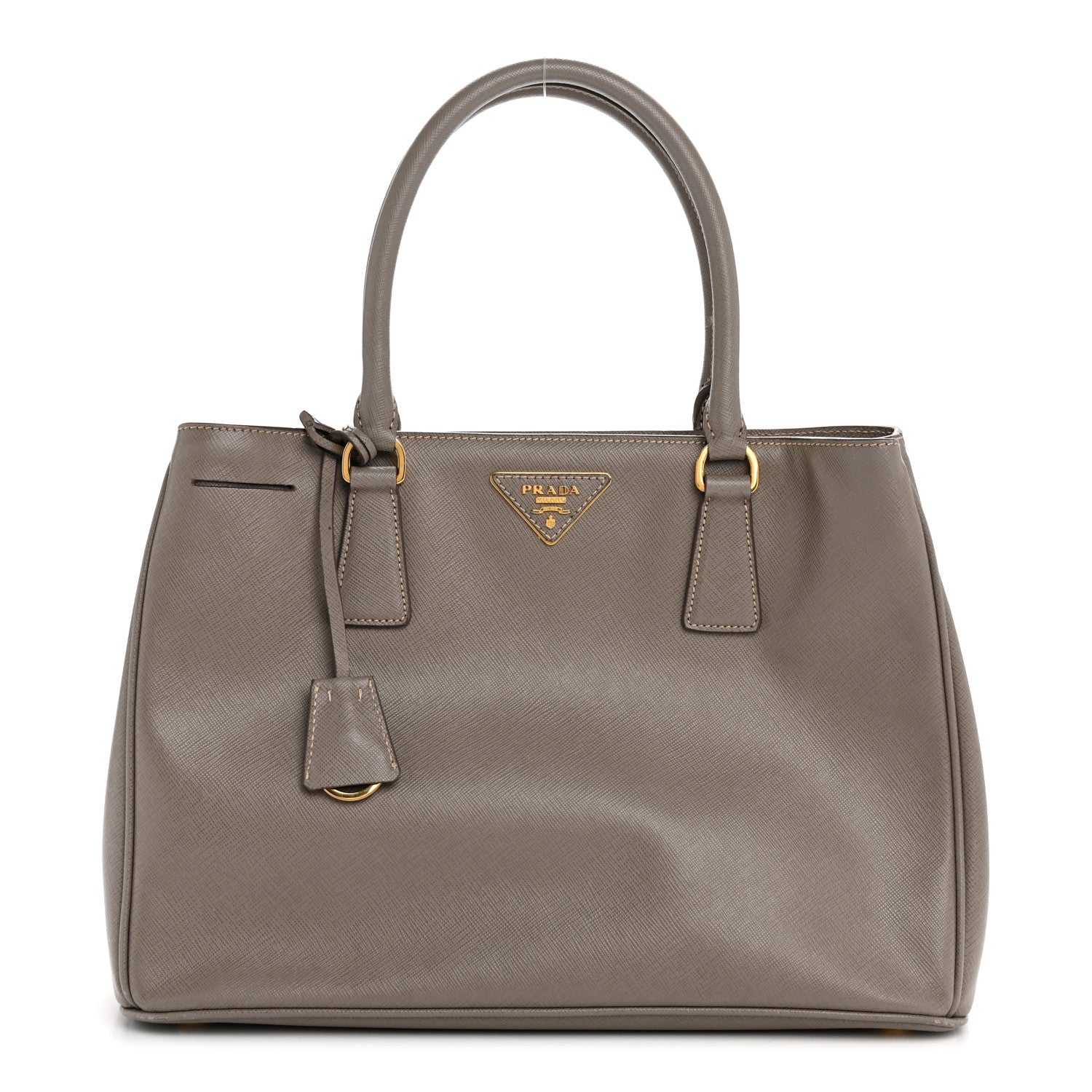 Prada Saffiano Lux Medium Tote Argilla 1 of 13