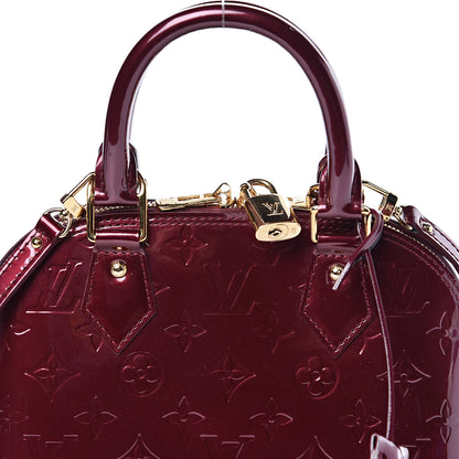 Louis Vuitton Vernis Alma BB Rouge Fauviste 9 of 9