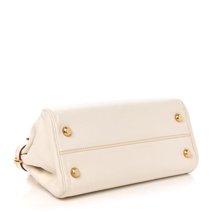 Marc Jacobs Calfskin Guinevere Satchel White 4 of 13