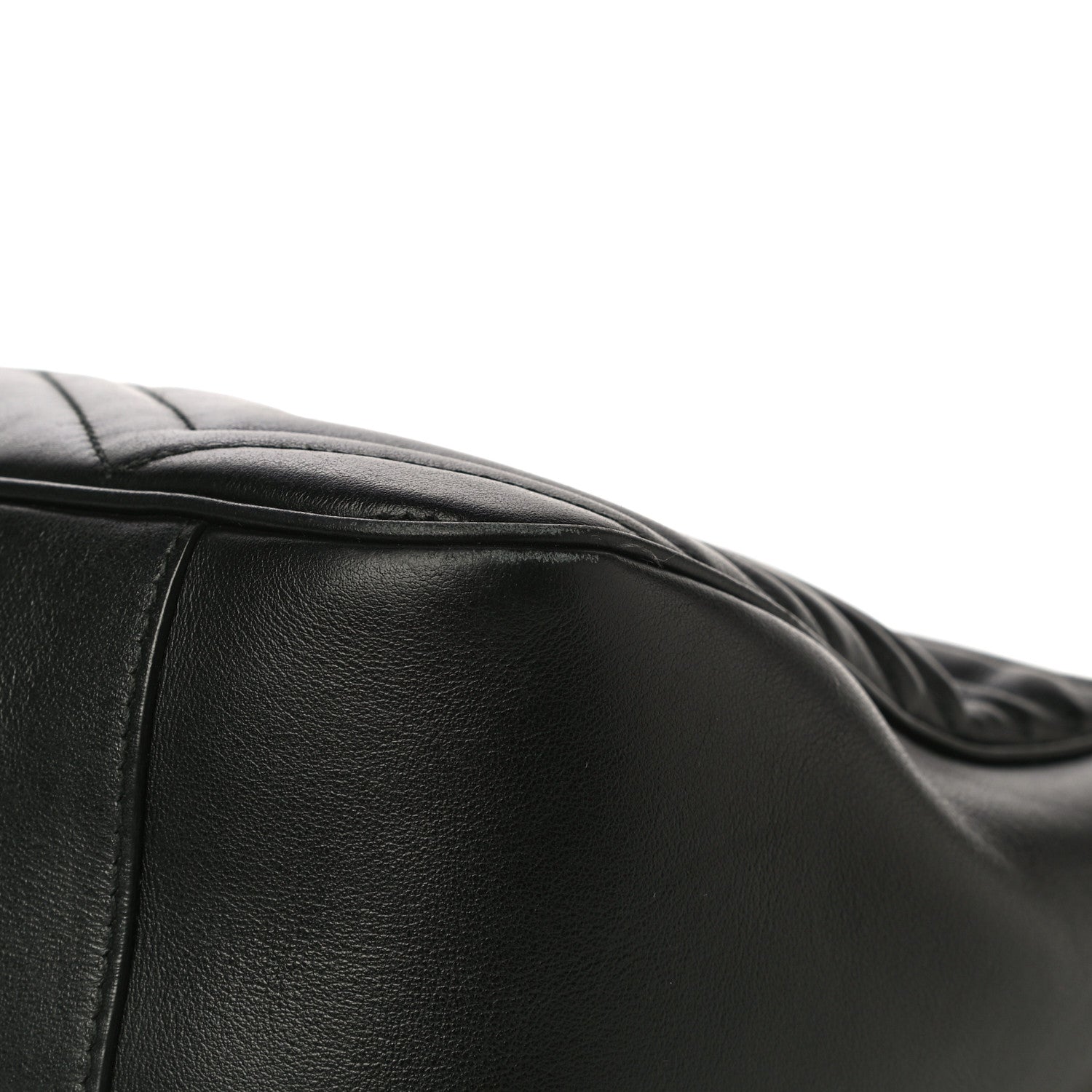 Gucci Calfskin Matelasse Large GG Marmont Shoulder Bag Black 12 of 26