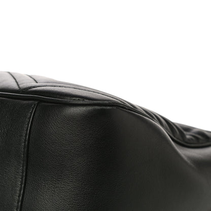 Gucci Calfskin Matelasse Large GG Marmont Shoulder Bag Black 12 of 26