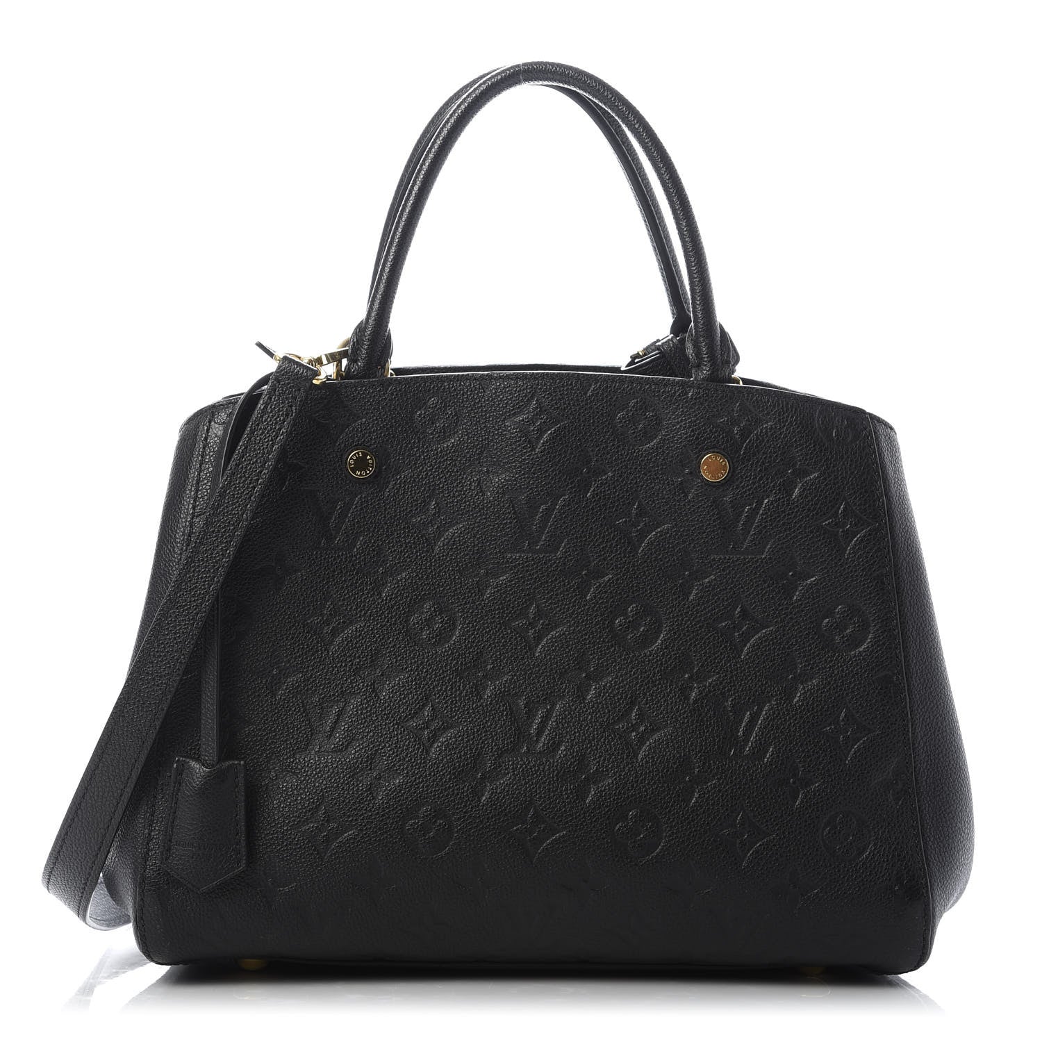 Louis Vuitton Empreinte Montaigne MM Black 1 of 10