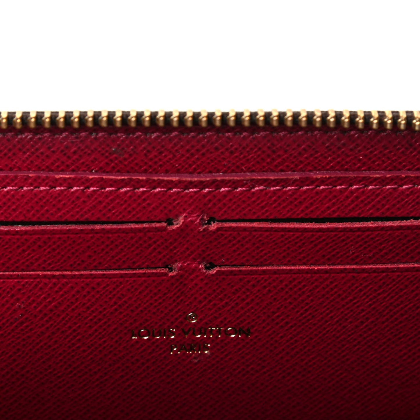 Monogram Clemence Wallet Fuchsia