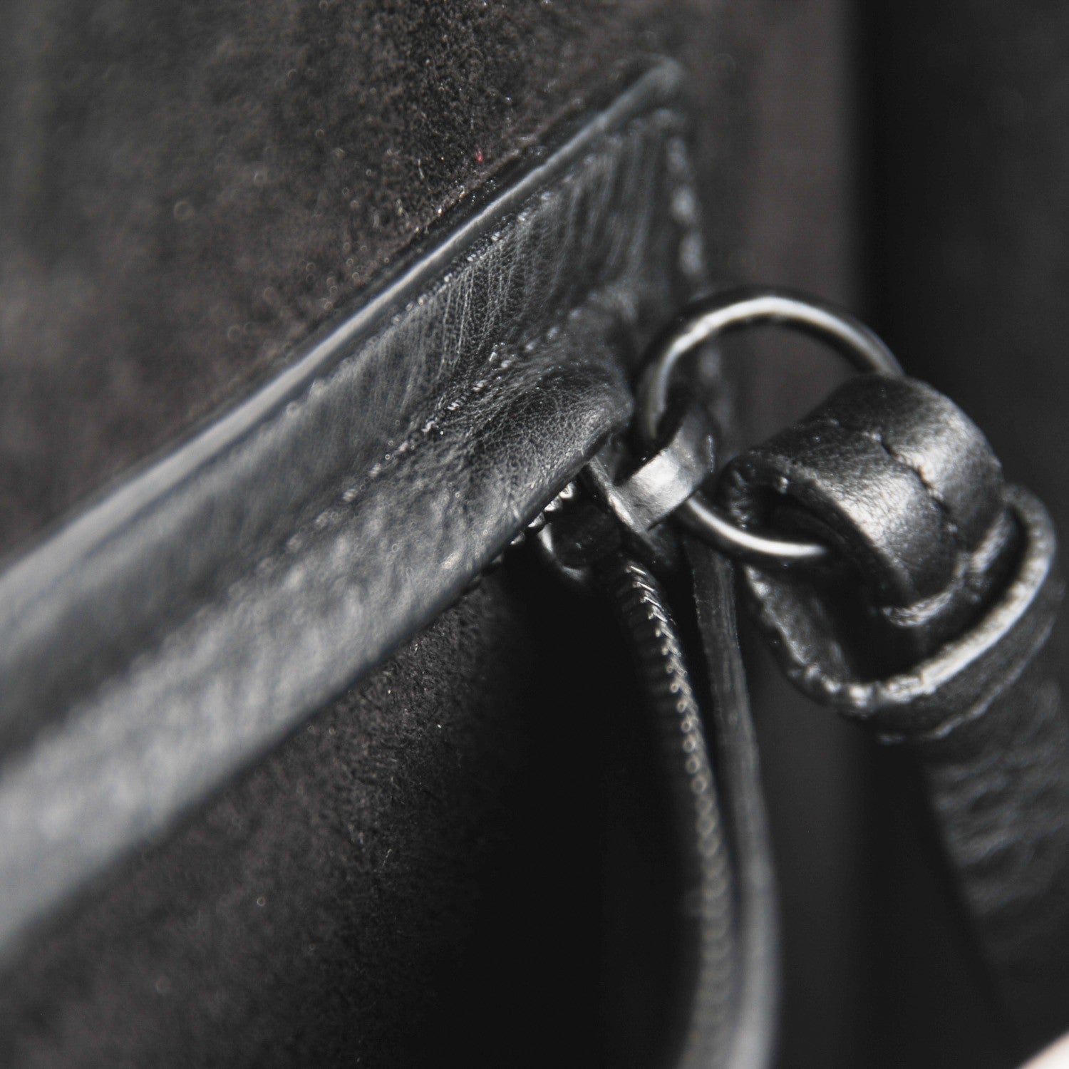 Celine Supple Calfskin Medium Phantom Luggage Black 9 of 9