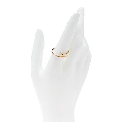 Cartier 18K Yellow Gold Small Juste Un Clou Ring 60 9 2 of 4