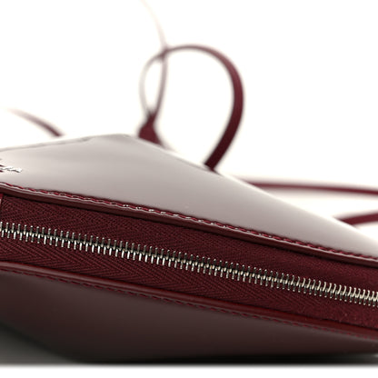 Alaia Patent Calfskin Le Coeur Bag Garnet Red 9 of 9