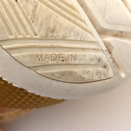 Louis Vuitton Technical Nylon Monogram Rubber Aftergame Sneakers 37.5 Gold 9 of 15