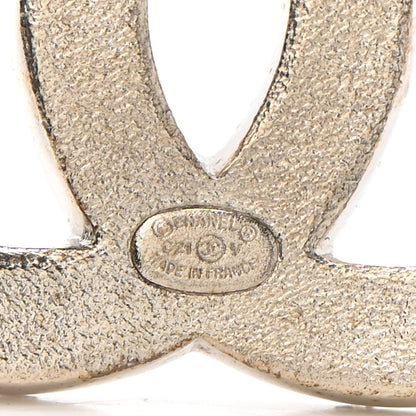 Chanel Crystal Palais Garnier CC Brooch Gold 4 of 6