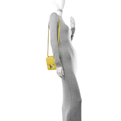 Hermes Epsom Constance 18 Lime 2 of 12