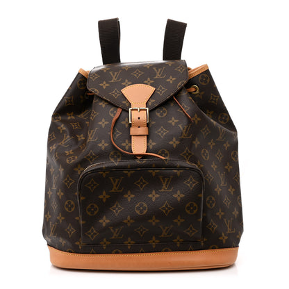 Louis Vuitton Monogram Montsouris GM Backpack 1 of 12