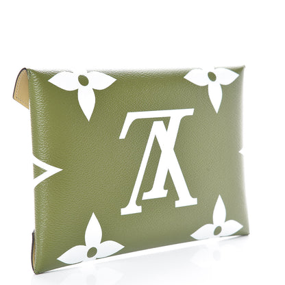 Louis Vuitton Monogram Giant Large Kirigami Pochette Kaki 3 of 7