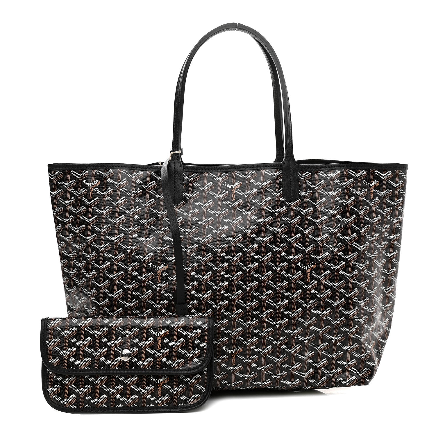 Goyard Goyardine Saint Louis PM Black 1 of 9