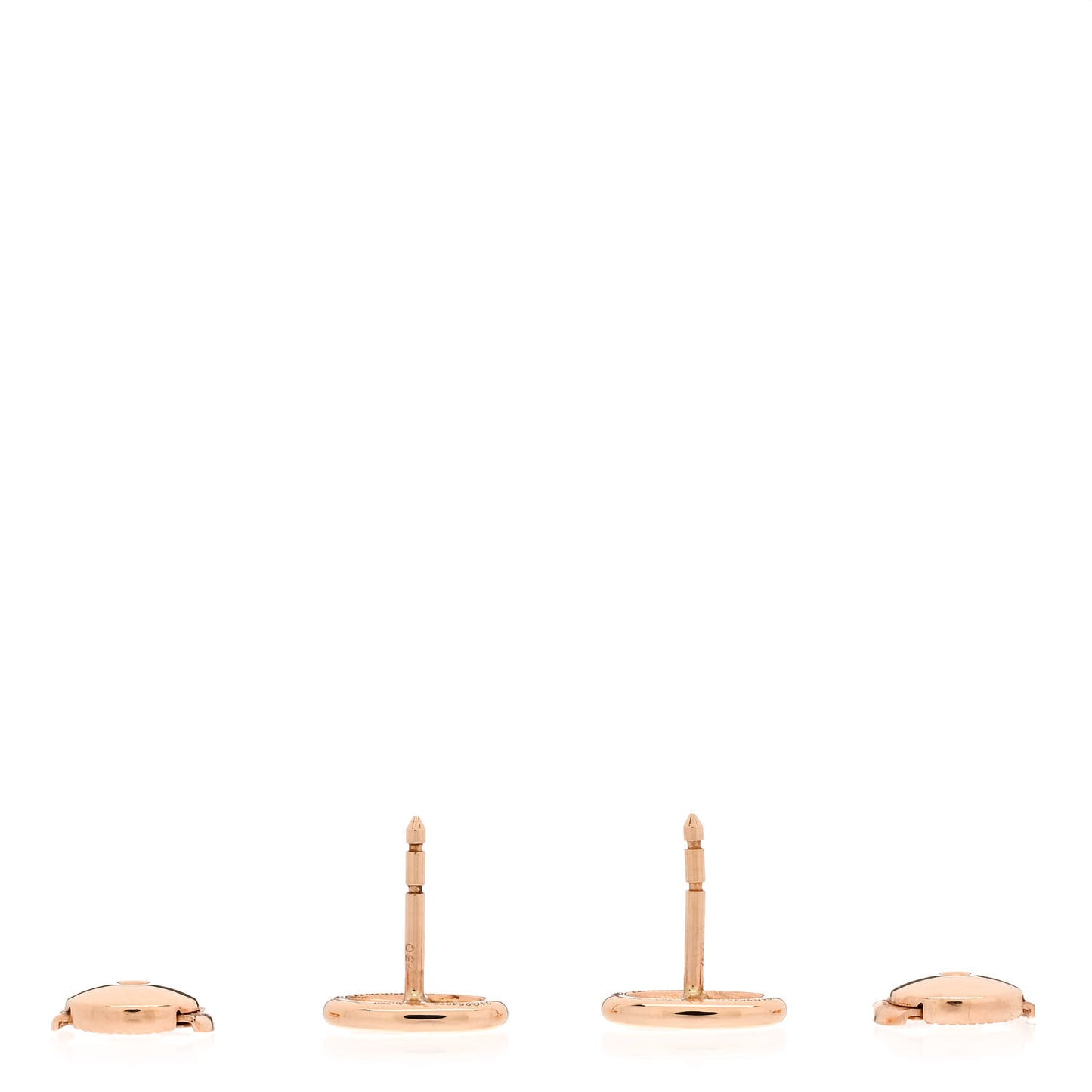 18K Rose Gold TPM Farandole Stud Earrings