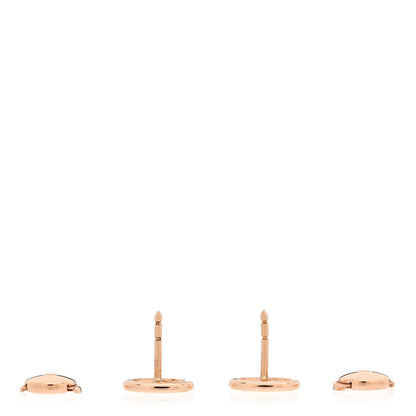 Hermes 18K Rose Gold TPM Farandole Stud Earrings 3 of 4