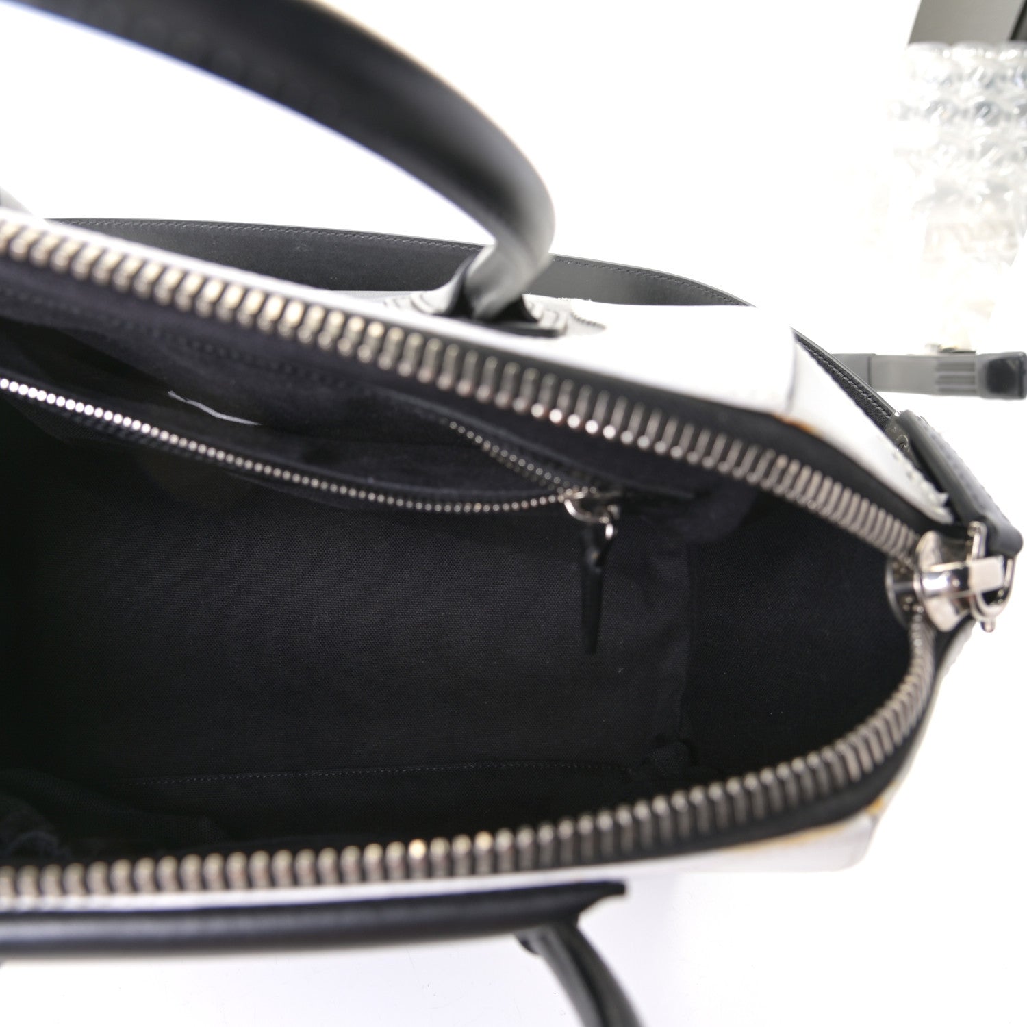 Givenchy Calfskin Brogue Medium Antigona Black White 7 of 13