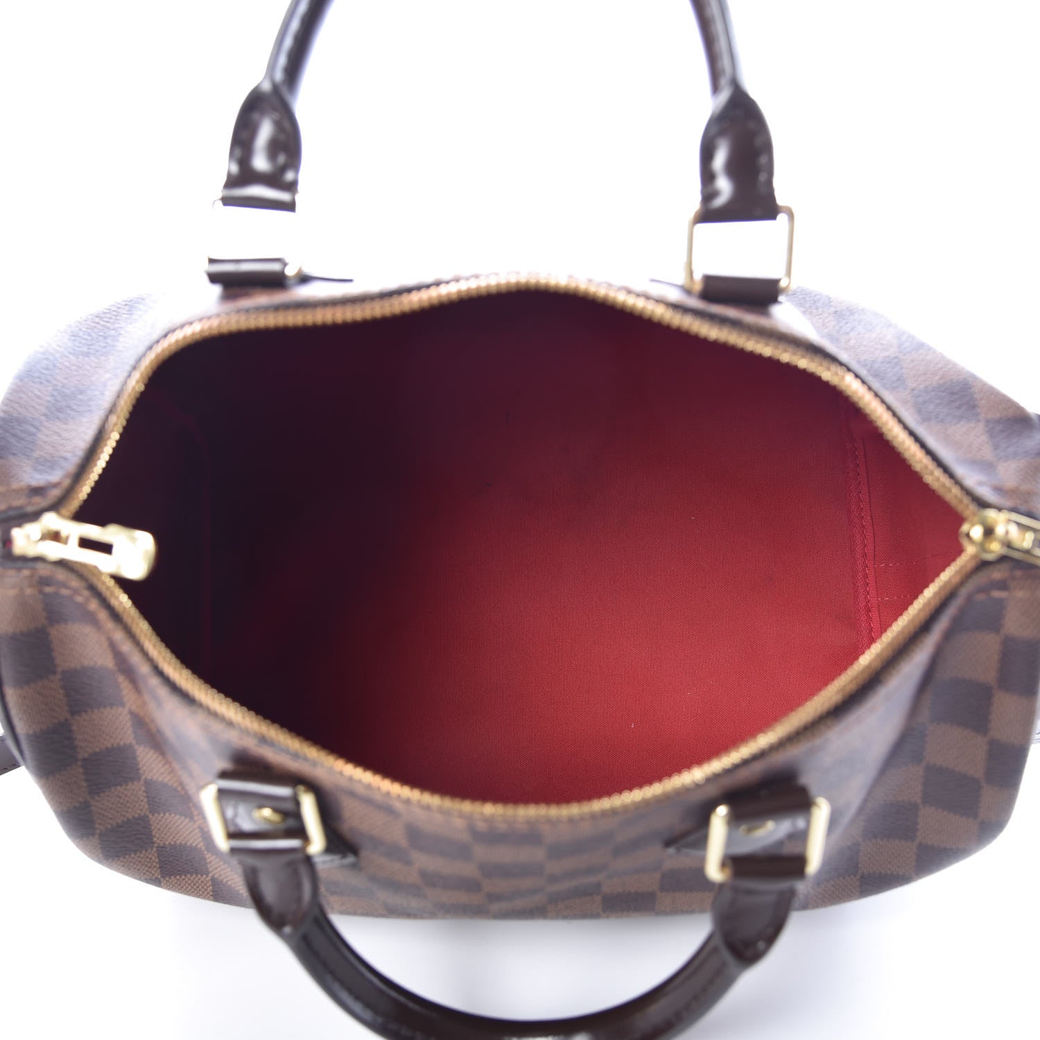 Louis Vuitton Damier Ebene Speedy Bandouliere 30 6 of 16