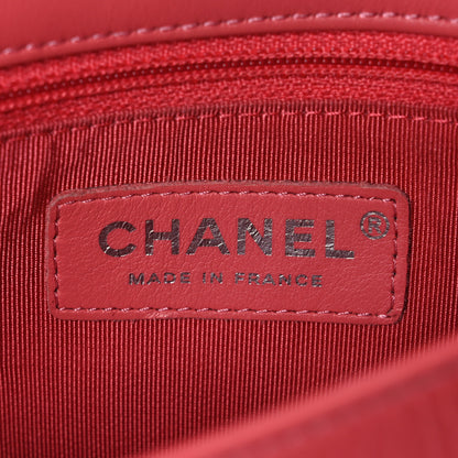 Chanel Crumpled Calfskin Quilted Bi Vintage Small Single Flap Pink 6 of 10