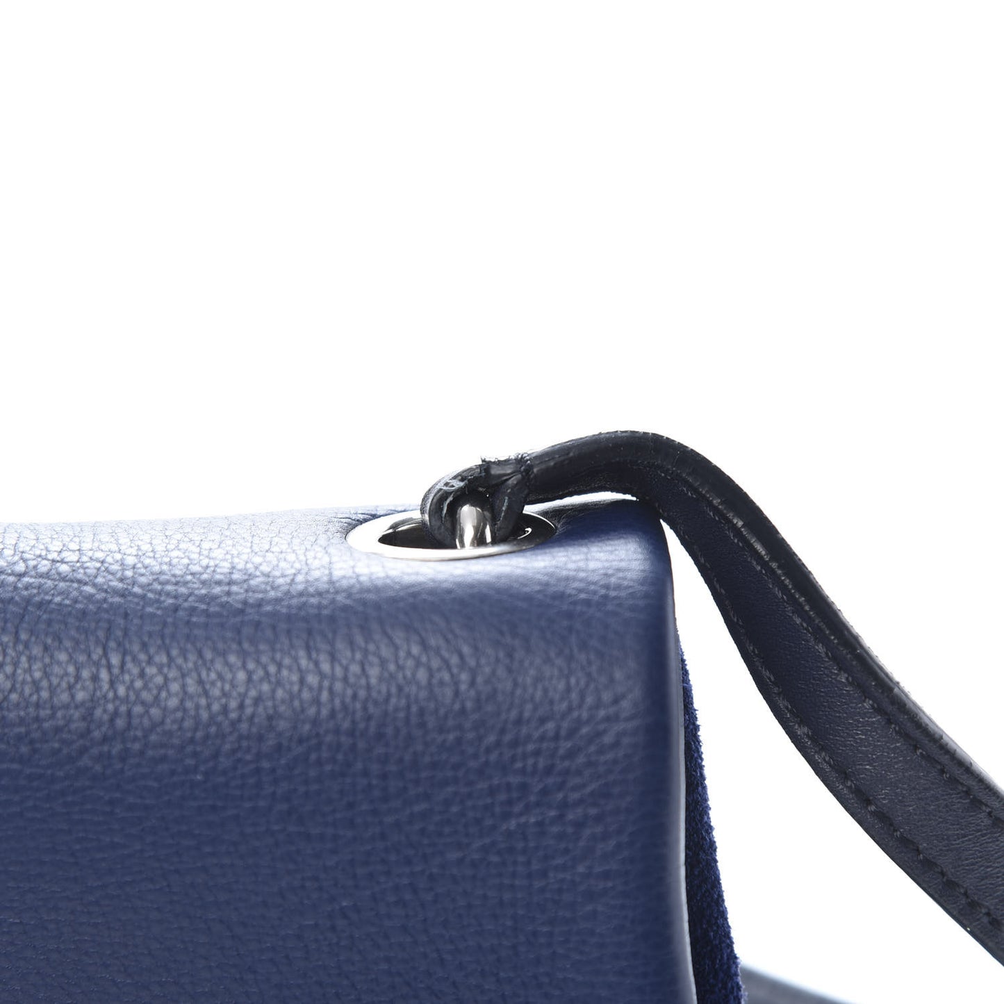 Calfskin All Soft Shoulder Bag Indigo