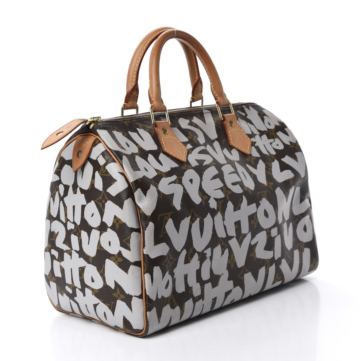 Monogram Graffiti Speedy 30 Silver