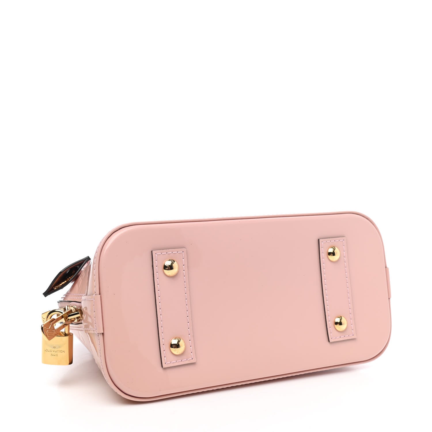 Louis Vuitton Vernis Alma BB Rose Ballerine 3 of 4