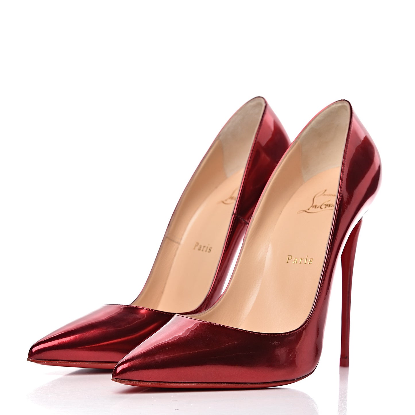 Metallic Patent So Kate 120 Pumps 40 Loubi