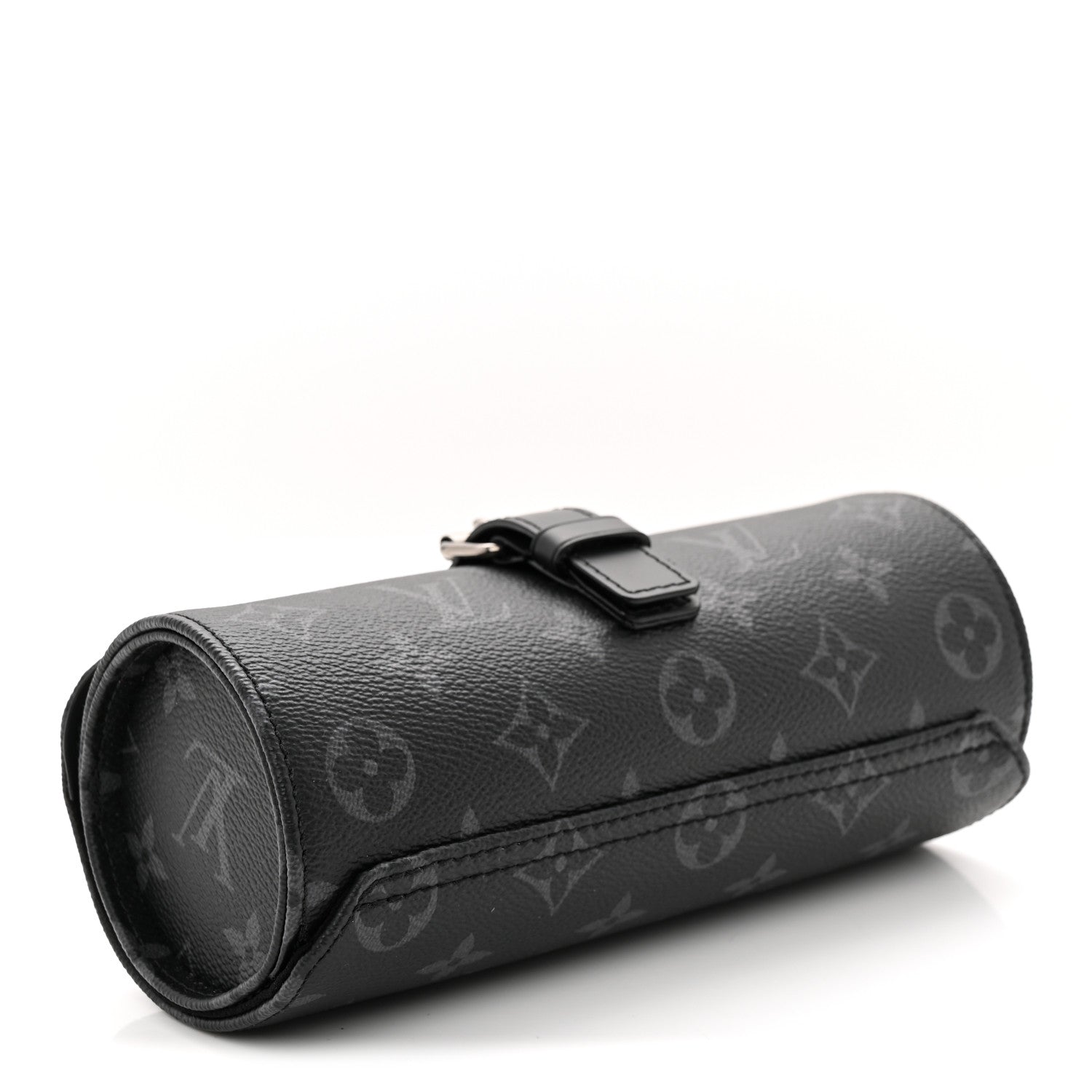 Louis Vuitton Monogram Eclipse 3 Watch Travel Case 4 of 6