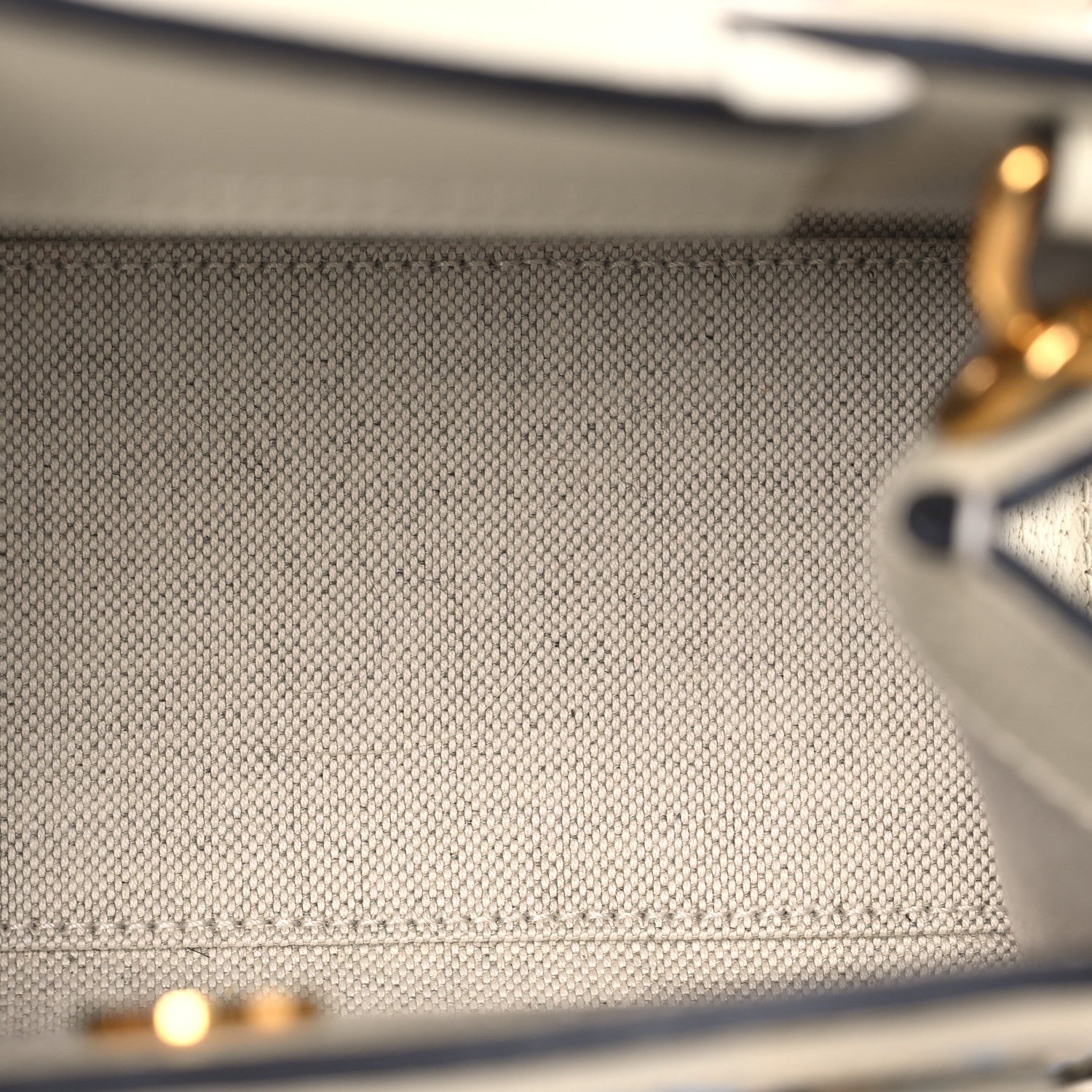Gucci Raffia Textured Dollar Calfskin Web Houndstooth Mini Diana Tote Bag Light Blue Natural Deep Orange 5 of 15