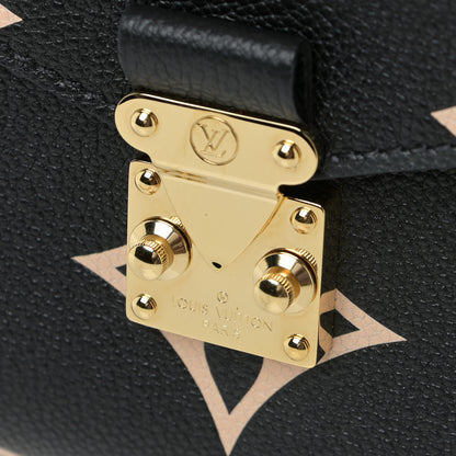 Louis Vuitton Empreinte Monogram Giant Pochette Metis Black Beige 11 of 12